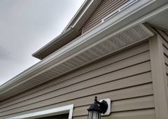 Seamless Gutter System and Fascia in West Fargo